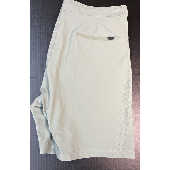 Mack Weldon Men’s Teal Gym Shorts with zippered‎ pockets Size Large 38x8 - Picture 7 of 7